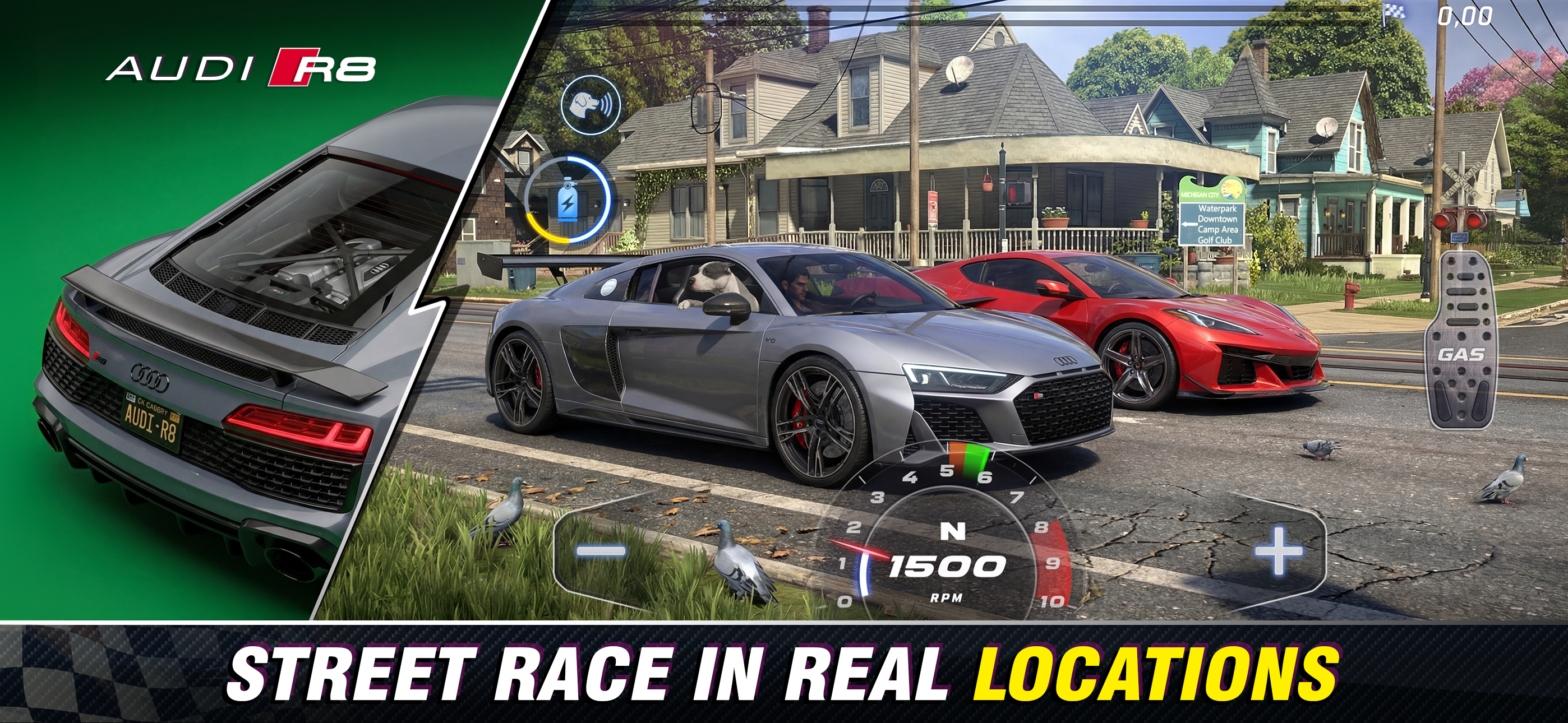 Racing Kingdom Car Drag Race Game Screenshot