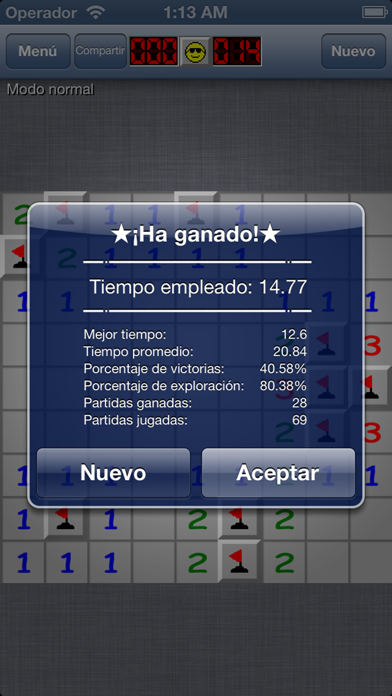 Captura de Pantalla del Juego Minesweeper Q Premium