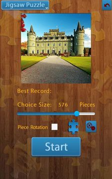 Castle Jigsaw Puzzles Game Screenshot