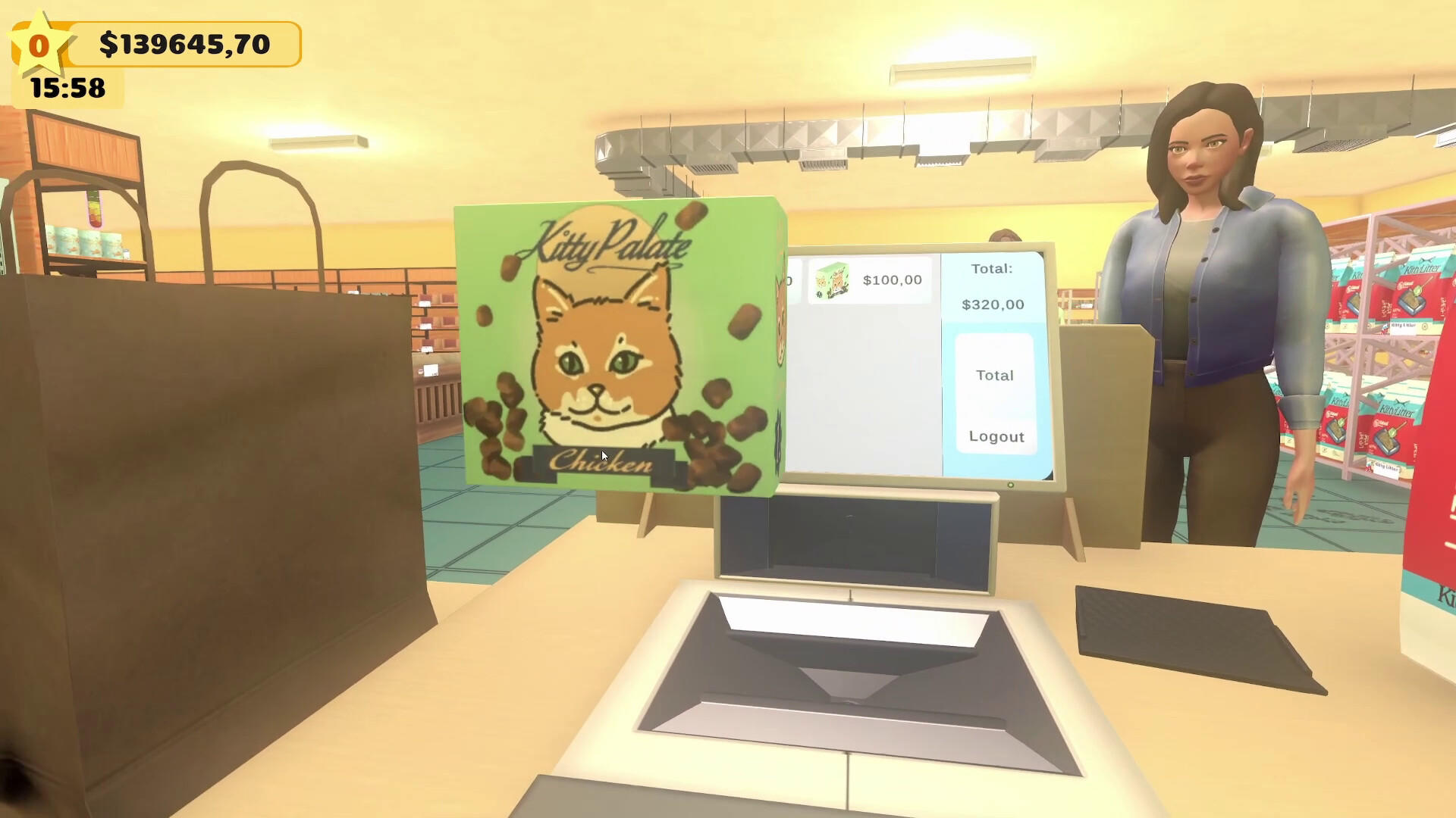 Pet Shop Simulator 게임 스크린 샷