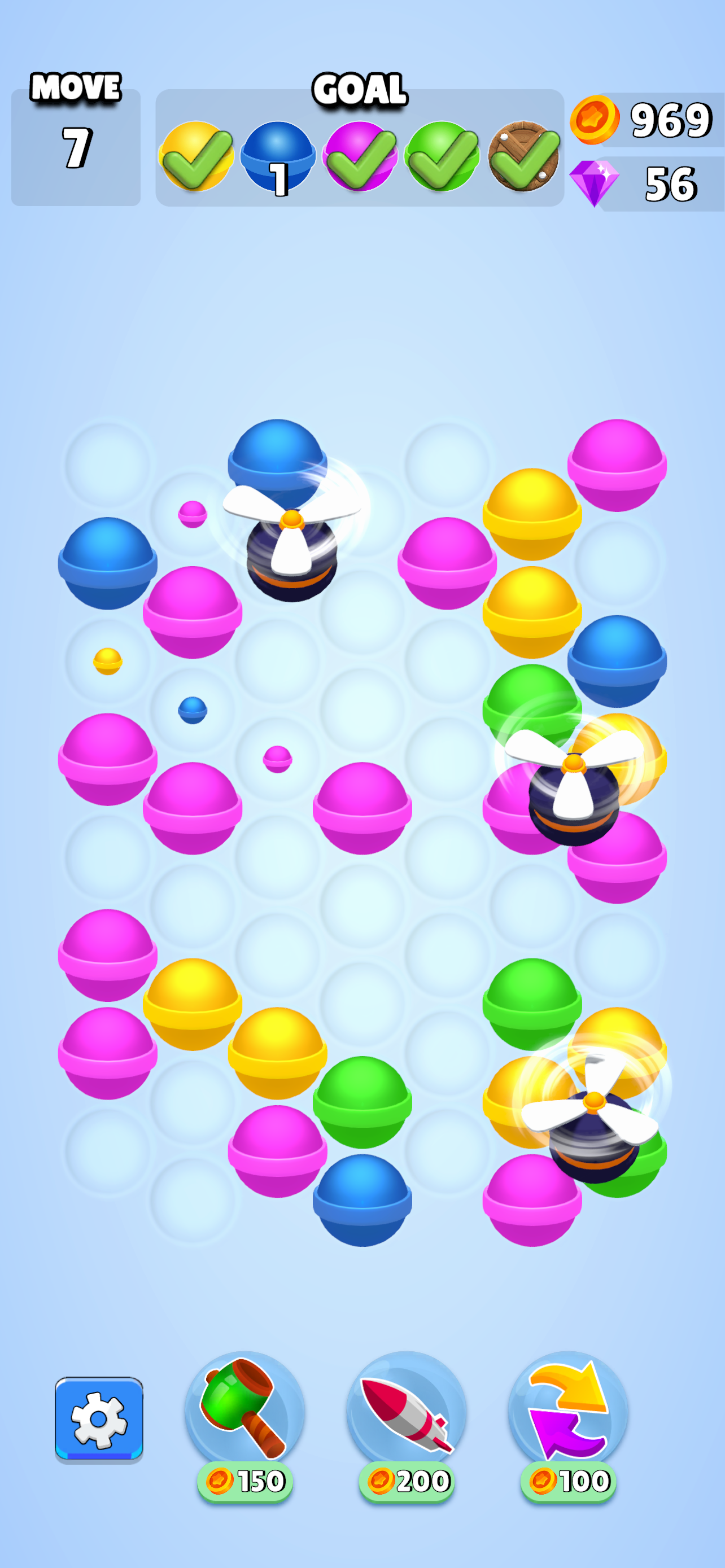 Screenshot 3 of Spread - Triple Match Puzzle 