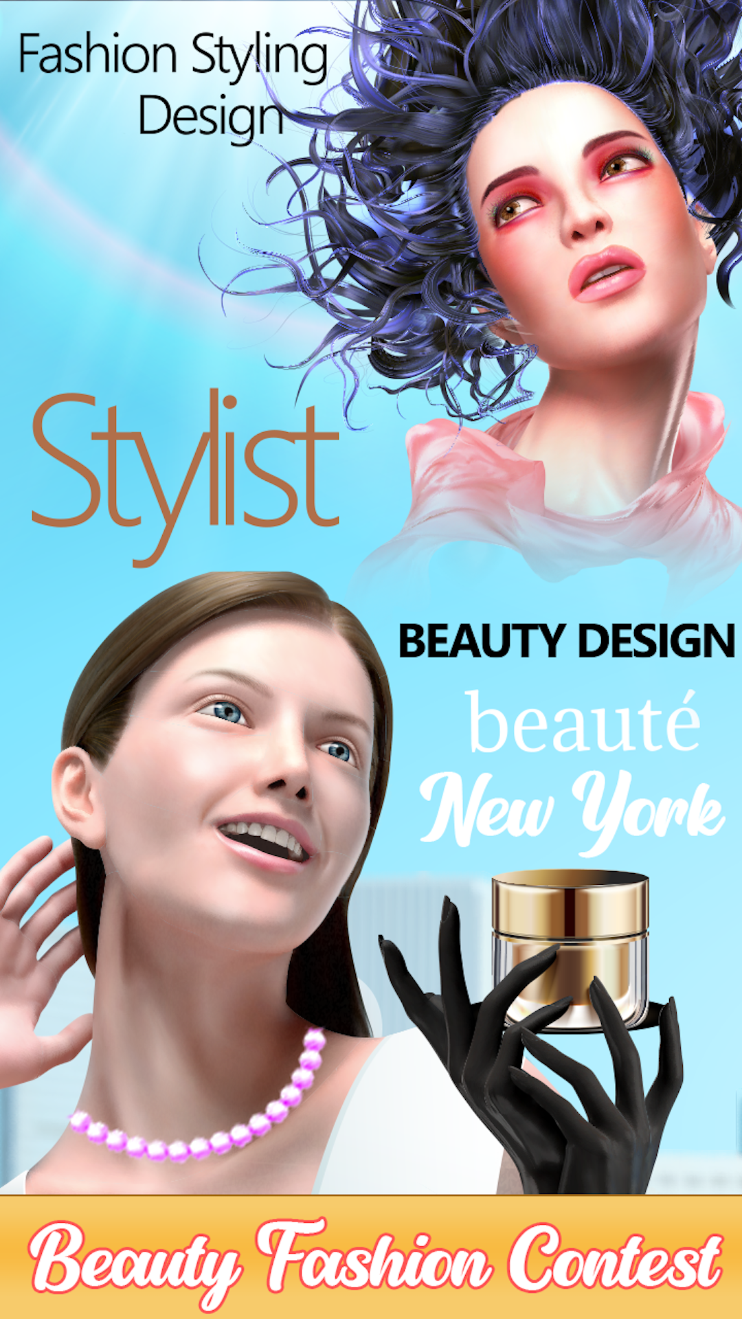Cuplikan Layar Game Dressup Battle Fashion Contest