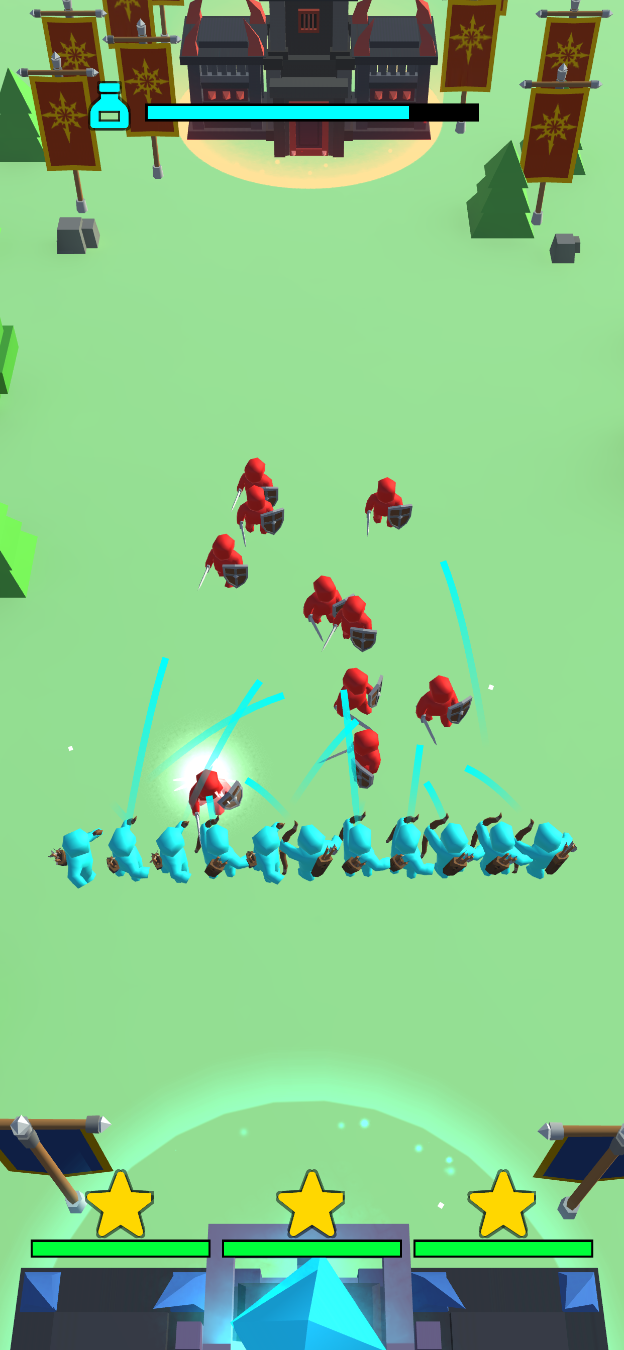 Draw Defence Game Screenshot