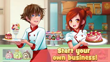 Dessert Chain: Café Waitress & Game Screenshot