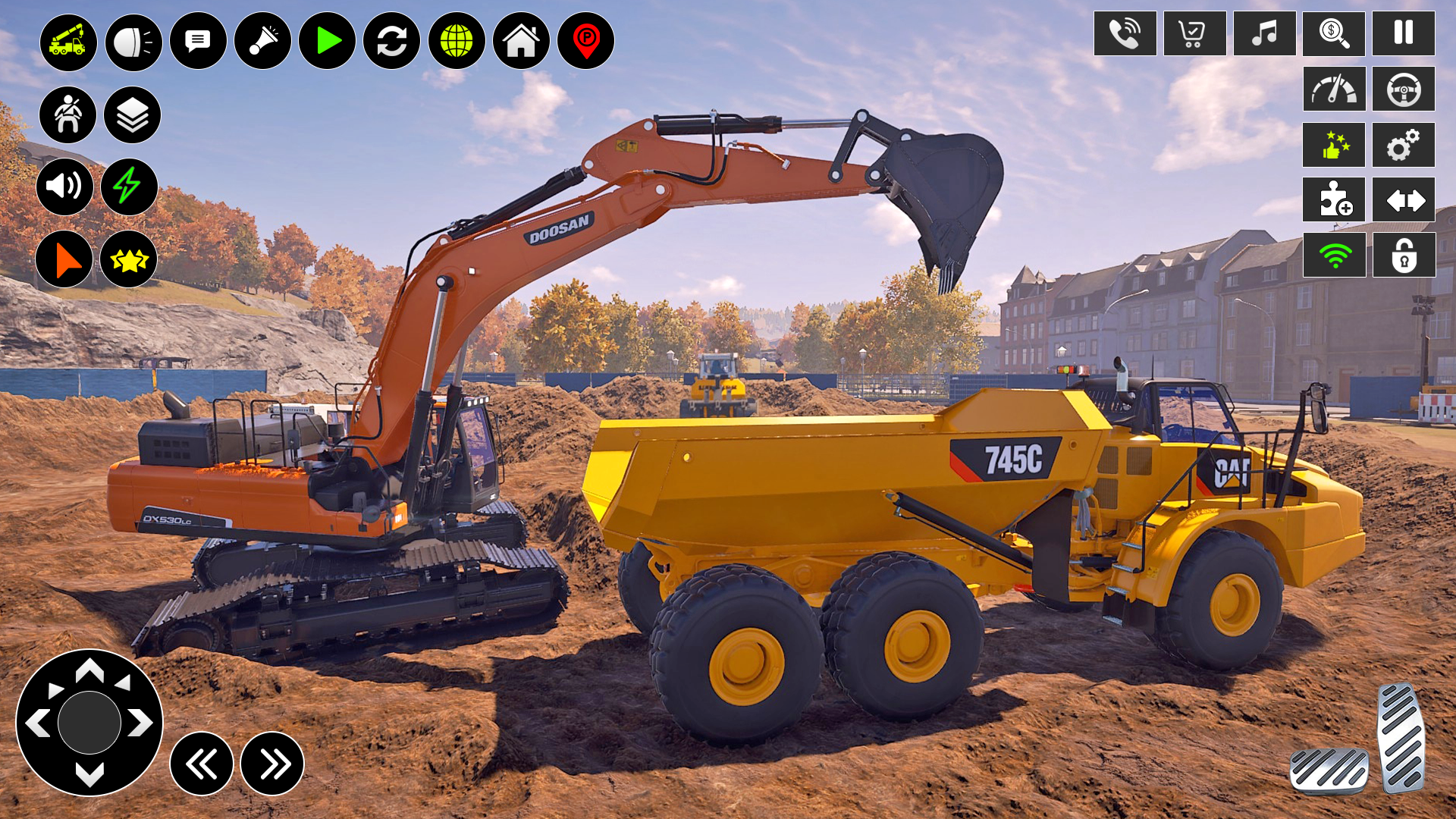 Screenshot 1 of Jogos de Construção JCB Jogo 3D 0.2
