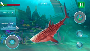 Shark Attack Sim: Hunting Game Game Screenshot