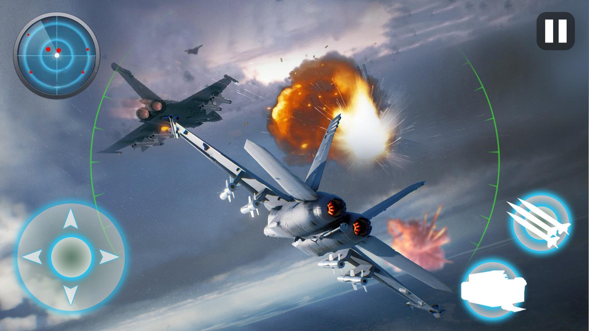 航空機戦争：現代の空中戦のキャプチャ