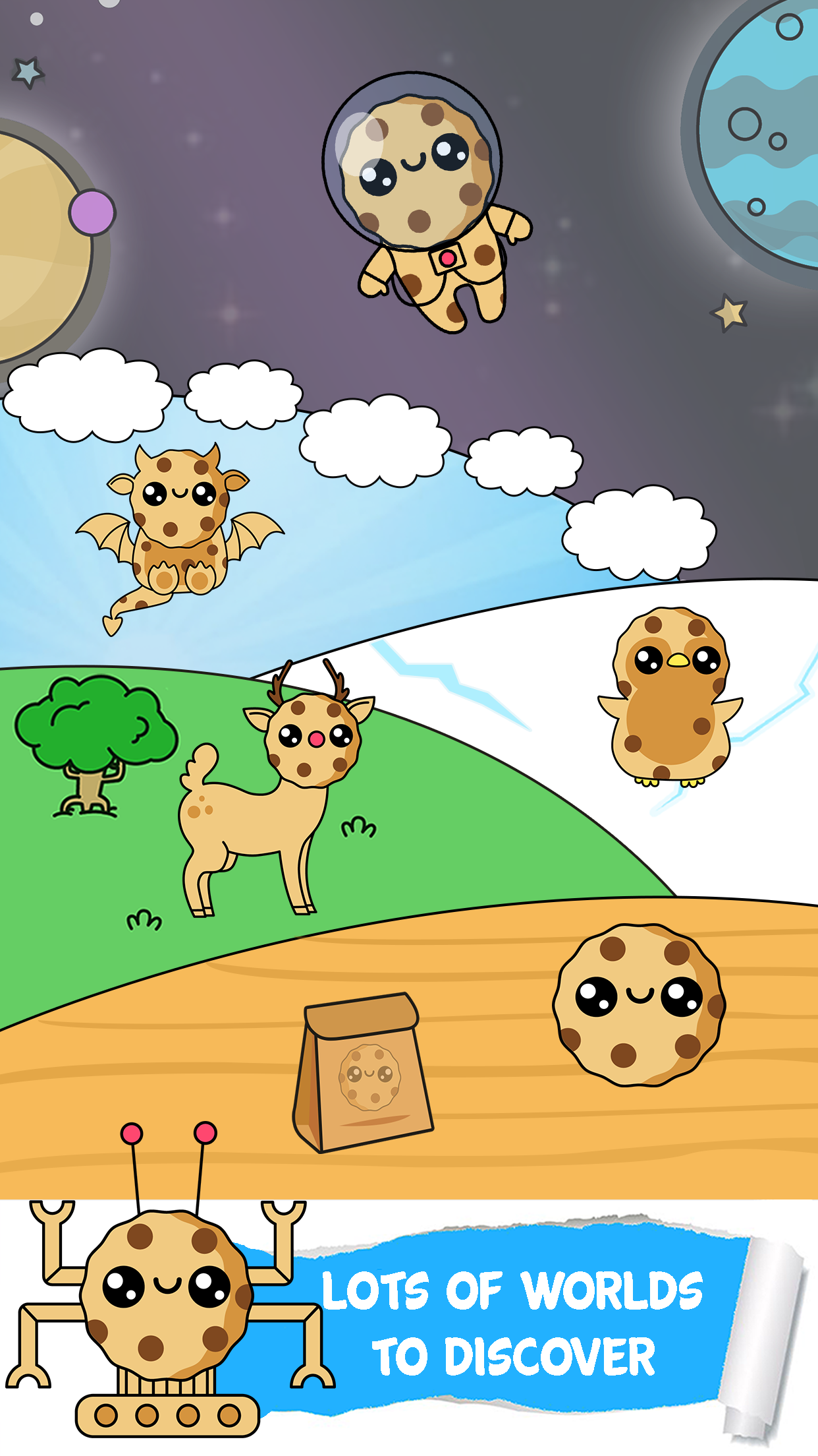 Screenshot 1 of Cookie Evolution Food Clicker 