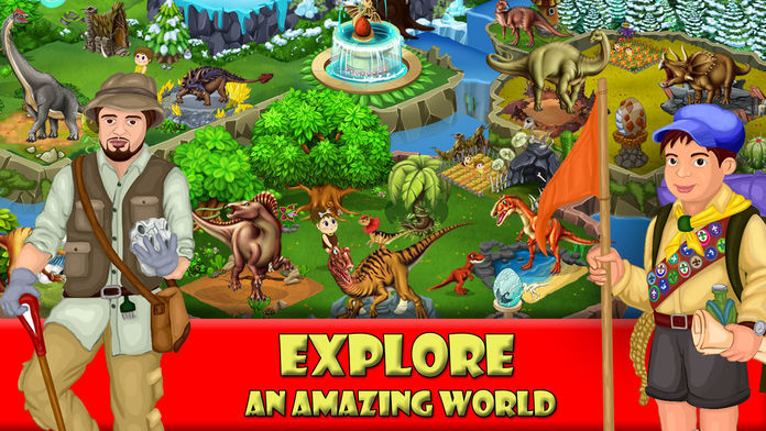 Dinosaur Zoo-The Jurassic game遊戲截圖