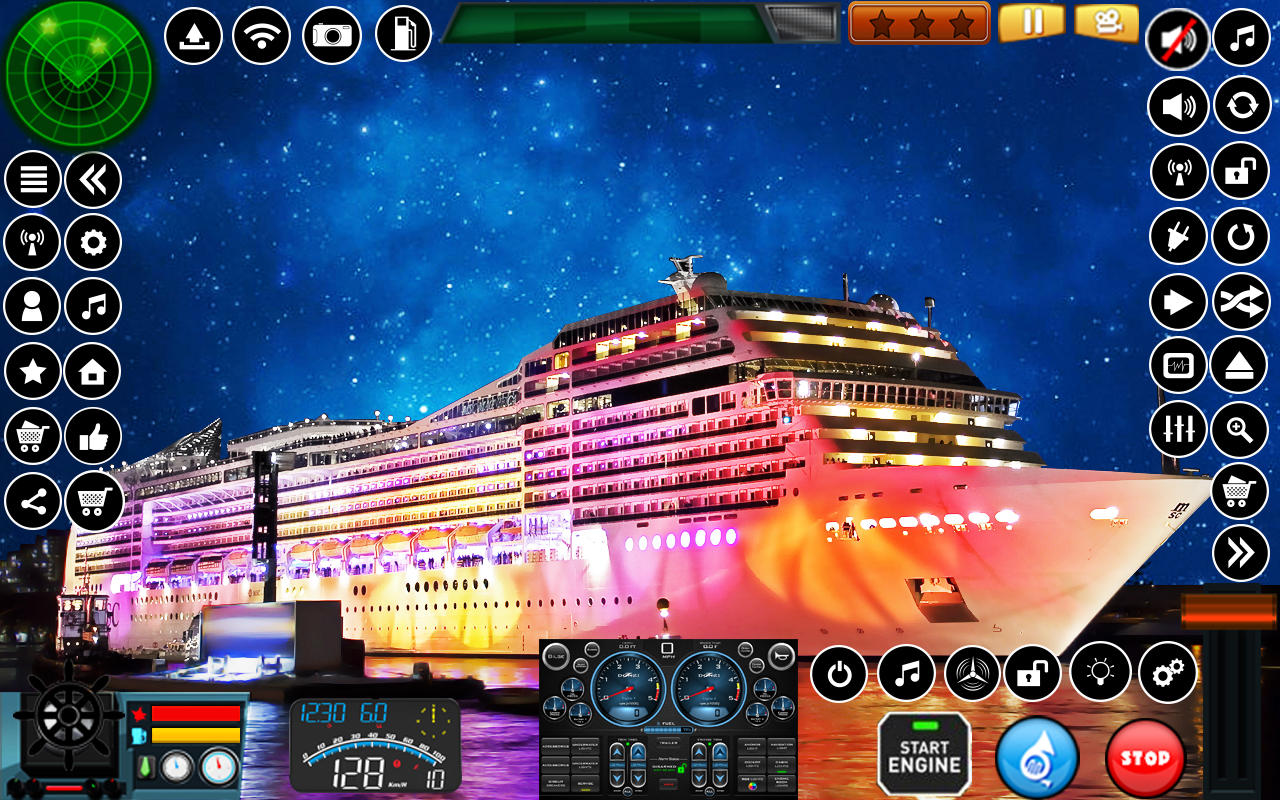 Ship Games Fish Boat Game Screenshot