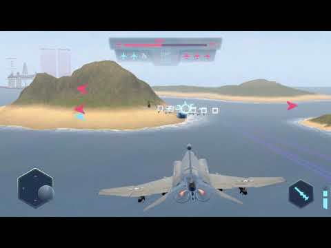 空の戦士：戦闘機での戦闘ゲーム のビデオのスクリーンショット