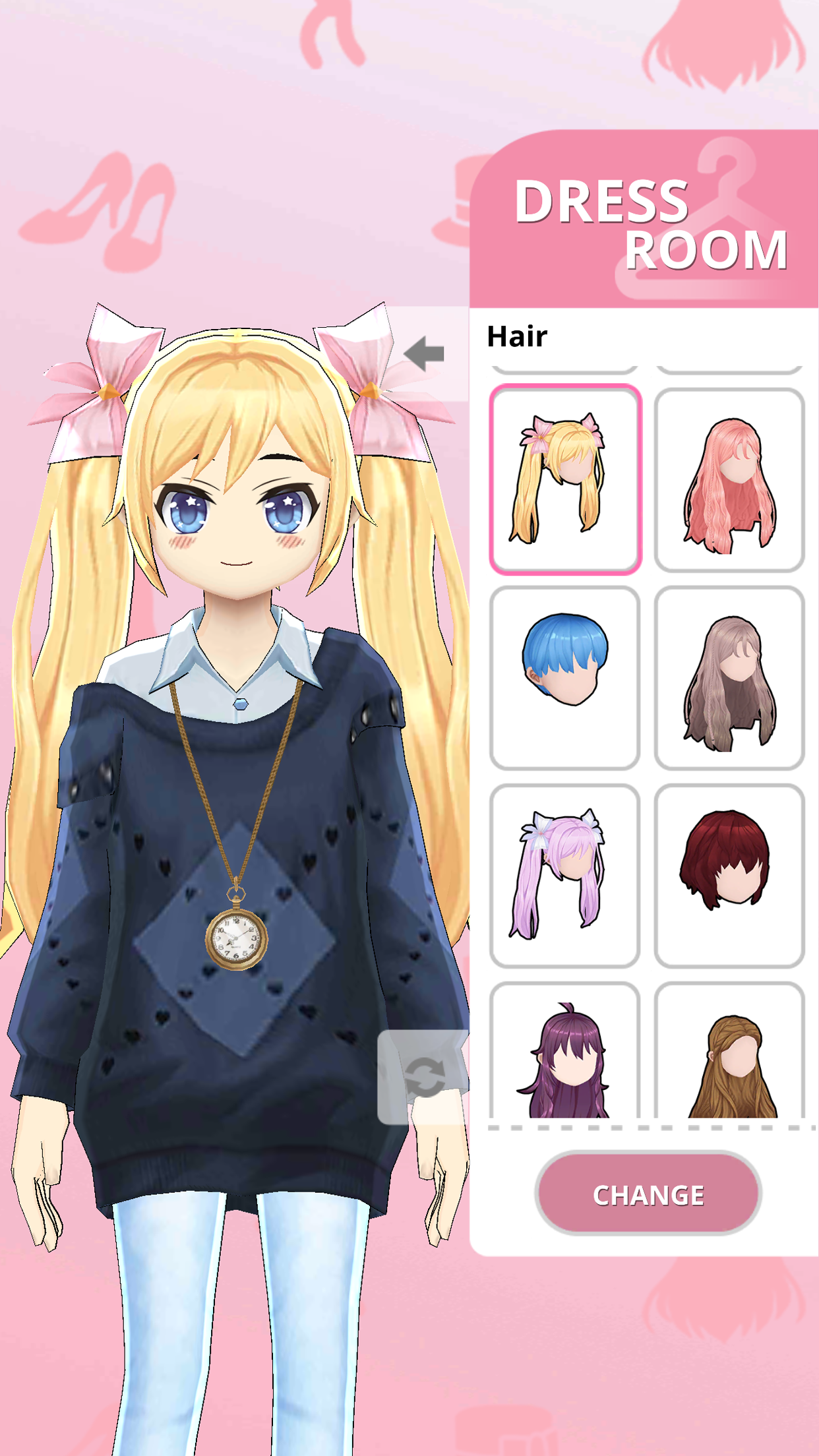 Girl-Styledoll Fashion Show Game Screenshot