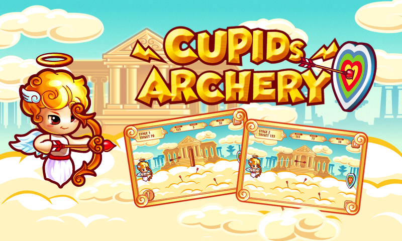 Cupids Archery 게임 스크린샷