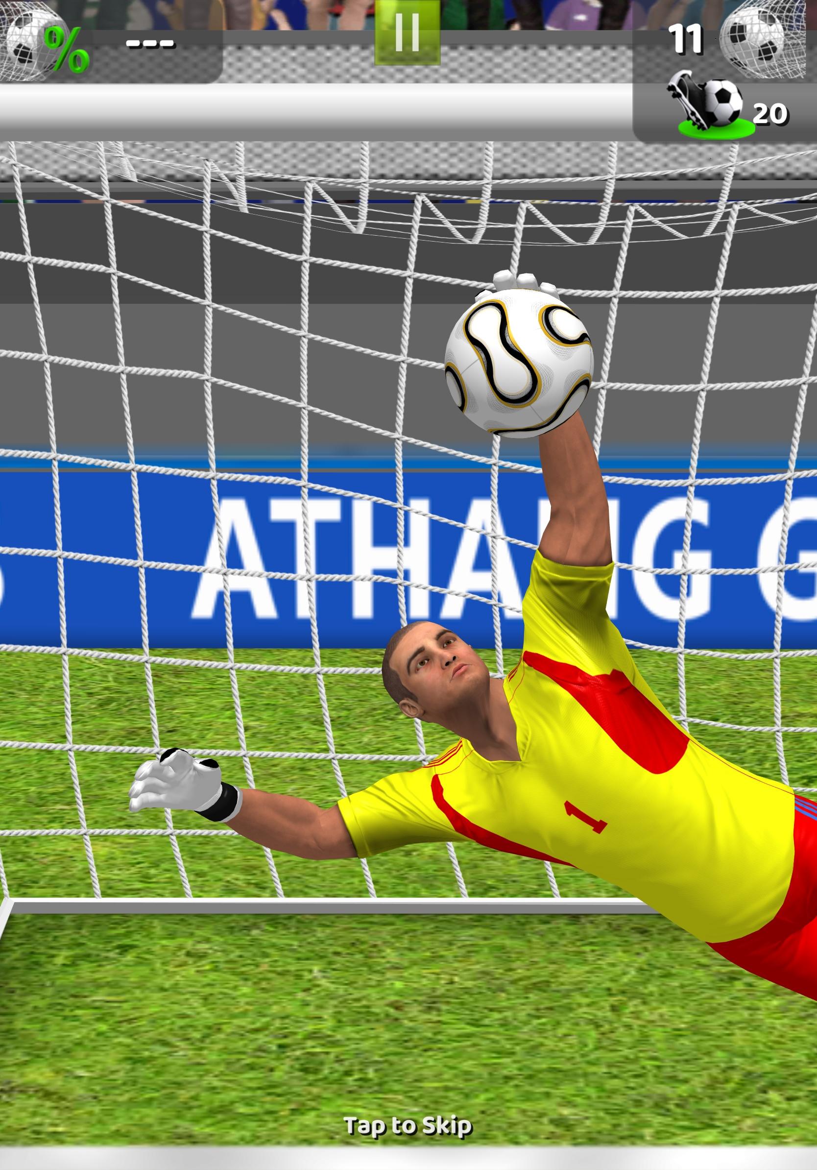 Screenshot of Soccer Game On