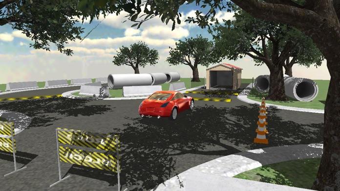 Car & Trailer Parking - Realistic Simulation Test Free Game Screenshot