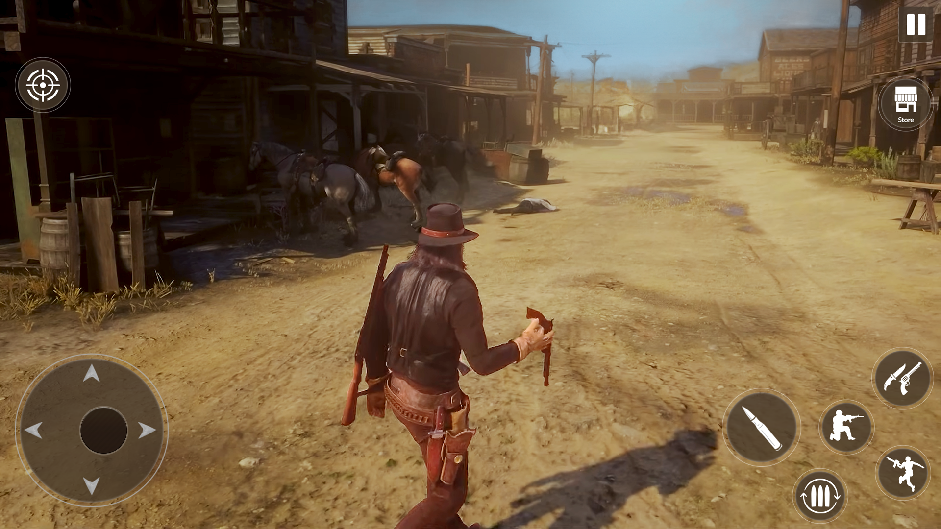 Wild West Cowboy Redemption 3D Game Screenshot