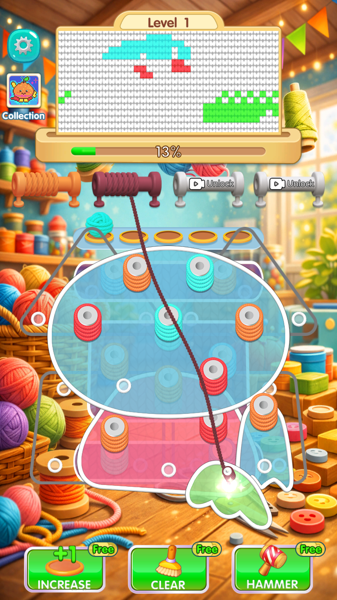 Falling Thread Puzzle for Android/iOS - TapTap
