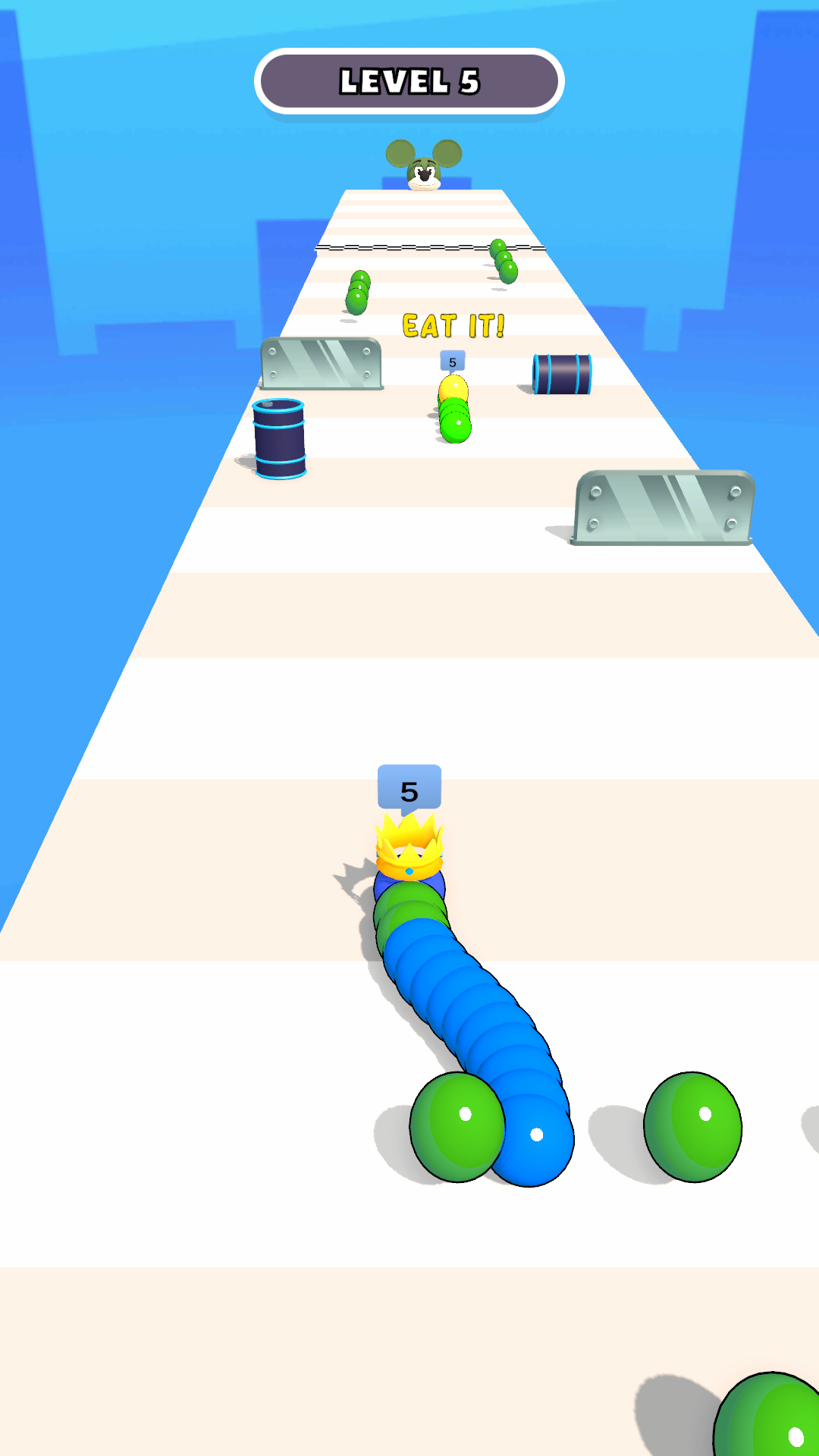 Marble Snake Run 3D ภาพหน้าจอเกม