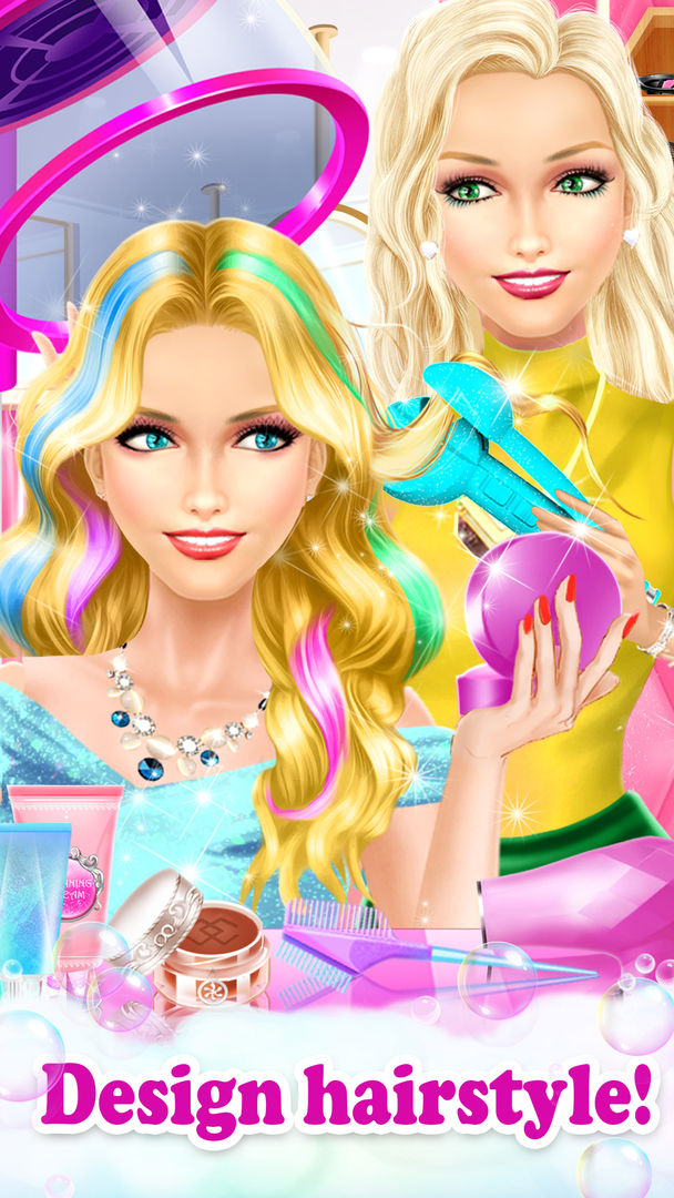 HAIR Salon Makeup Games screenshot game
