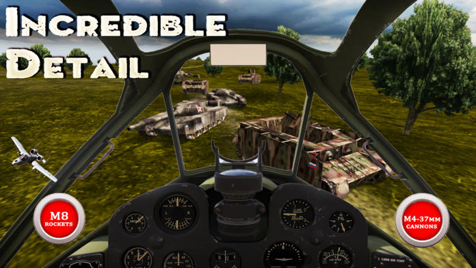 Screenshot of A-10 Thunderbolt - Tank Killer. Combat Gunship Flight Simulator
