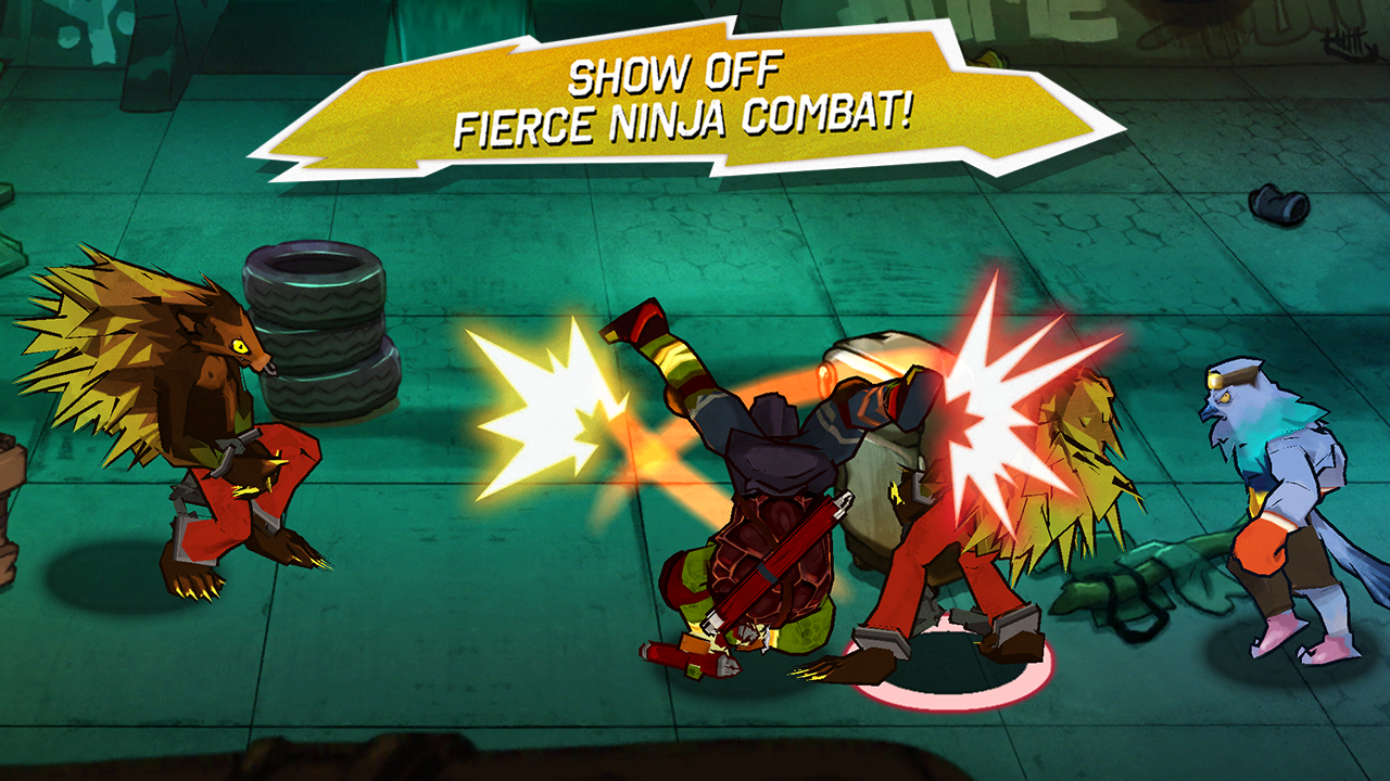 TMNT: Brothers Unite Game Screenshot