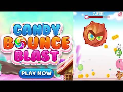 Candy Bounce Blast : Save the Cookie World! 的影片截圖