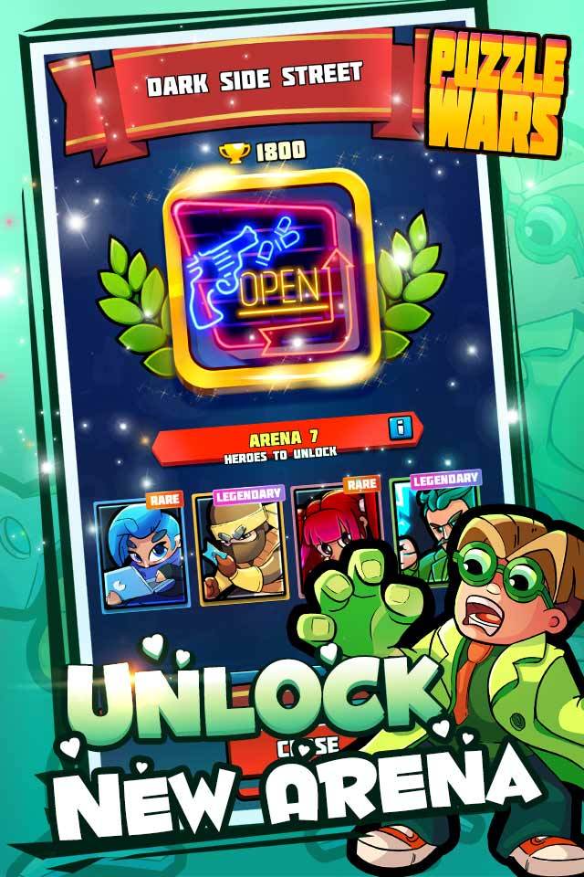 Puzzle Wars: Match 3 Battles Game Screenshot