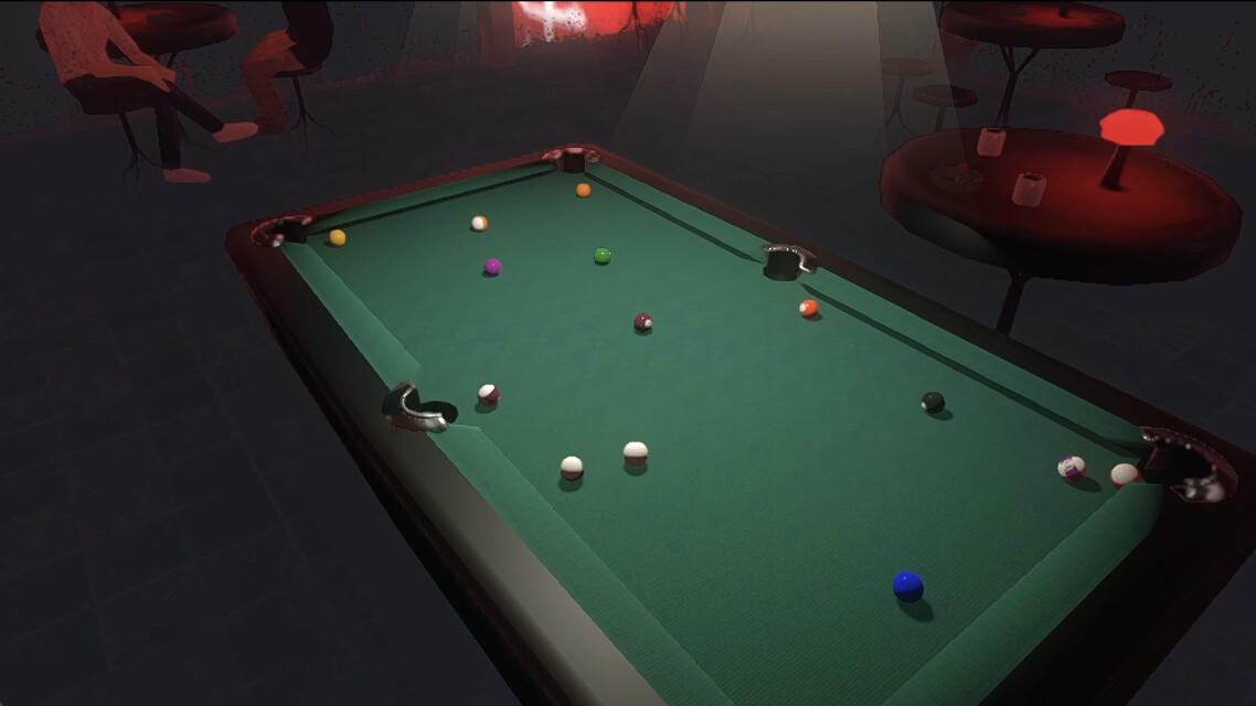 Friends Play Pool screenshot game