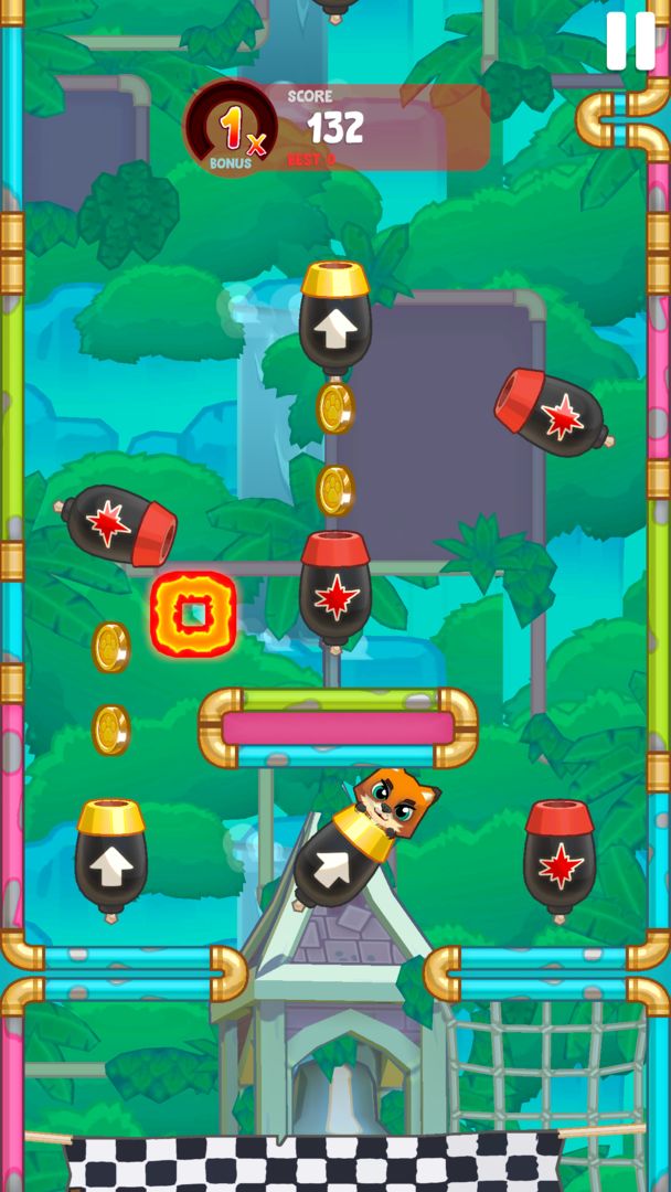 Screenshot of Jungle Blast