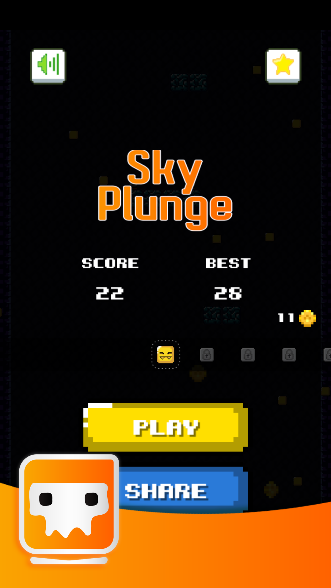 Sky Plunge Game Screenshot
