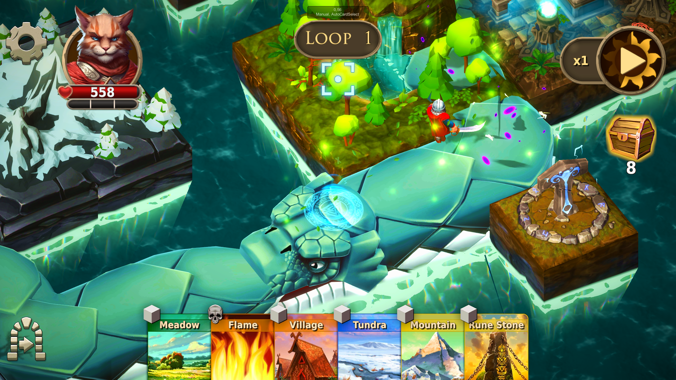 Скриншот игры Cat Viking - Ragnarok Loop