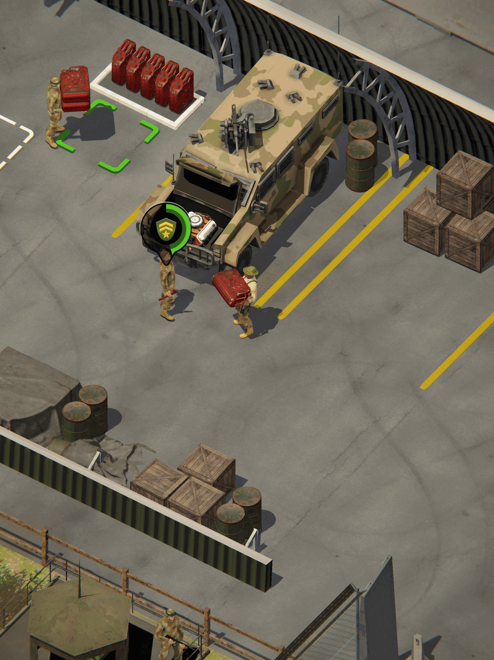 Base Commander Game Screenshot