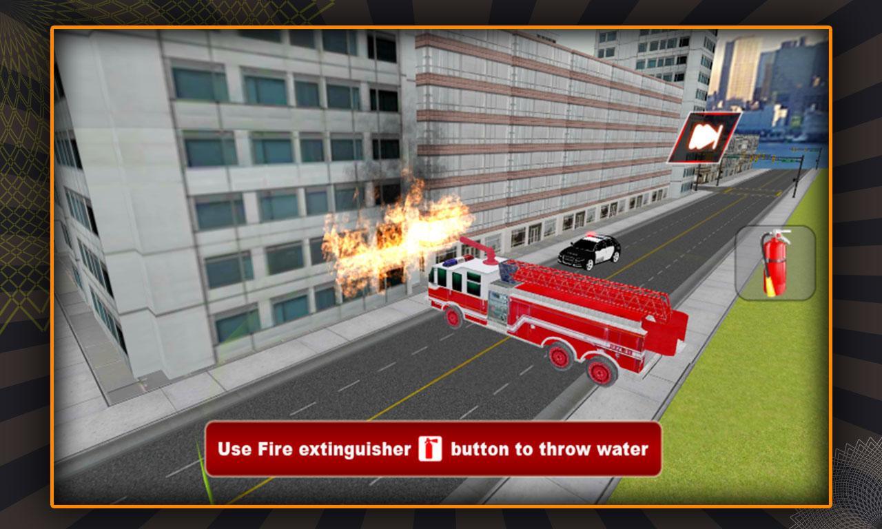 Chinatown Firetruck Simulator 遊戲截圖