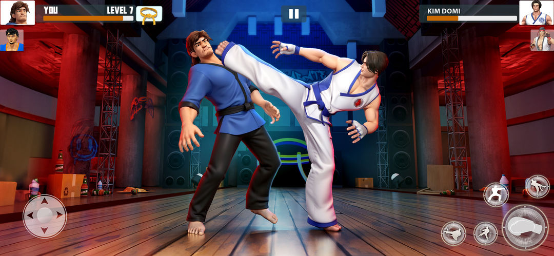 Screenshot of Karate Fighter: Fighting Games