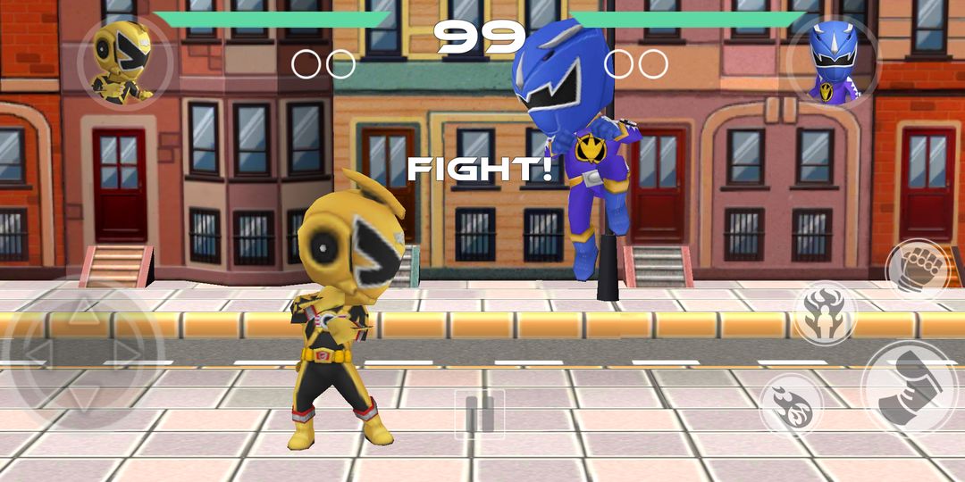 Screenshot of Power Rangers Fighter