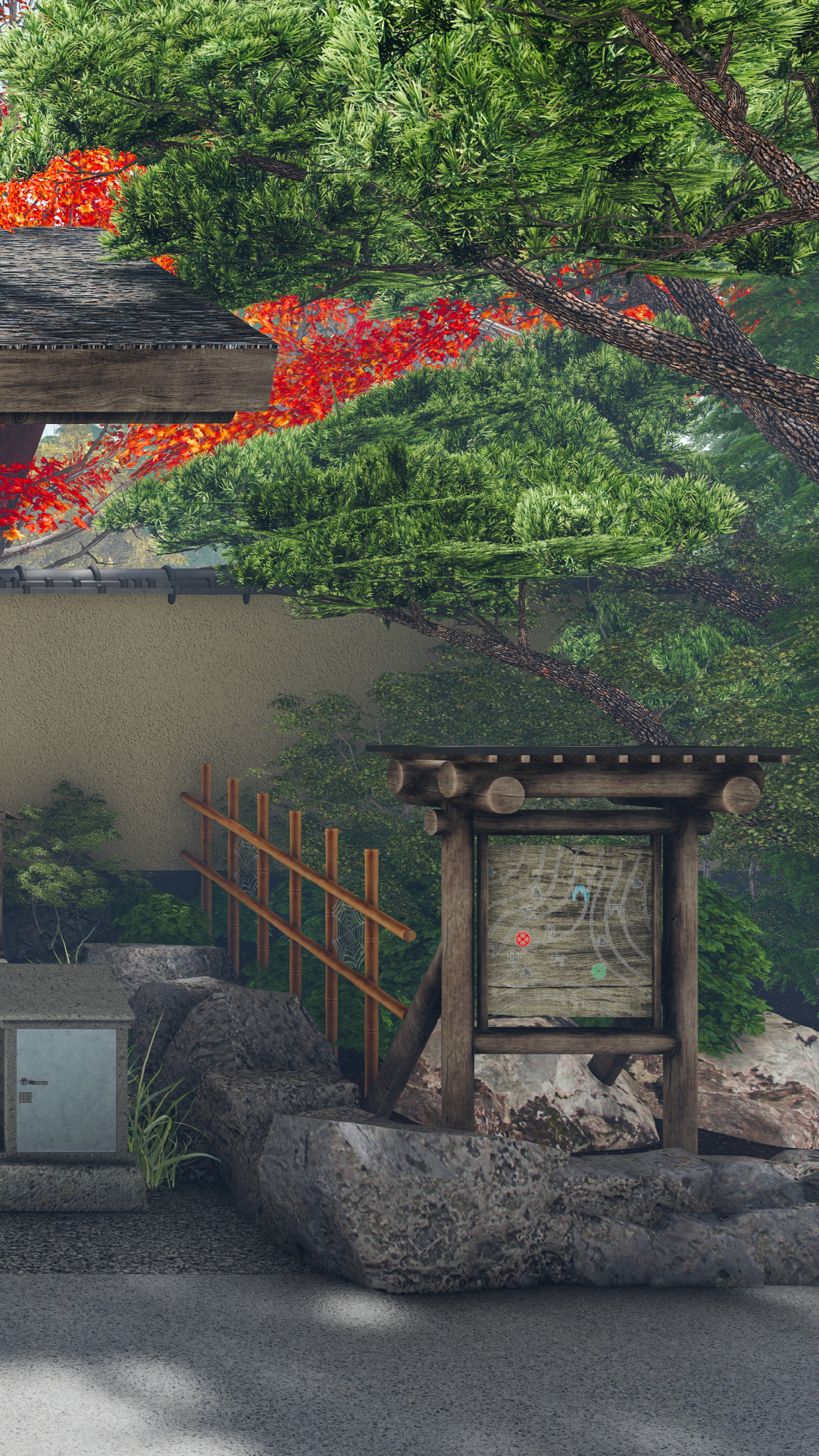 Can you escape Hidden Ryokan Game Screenshot