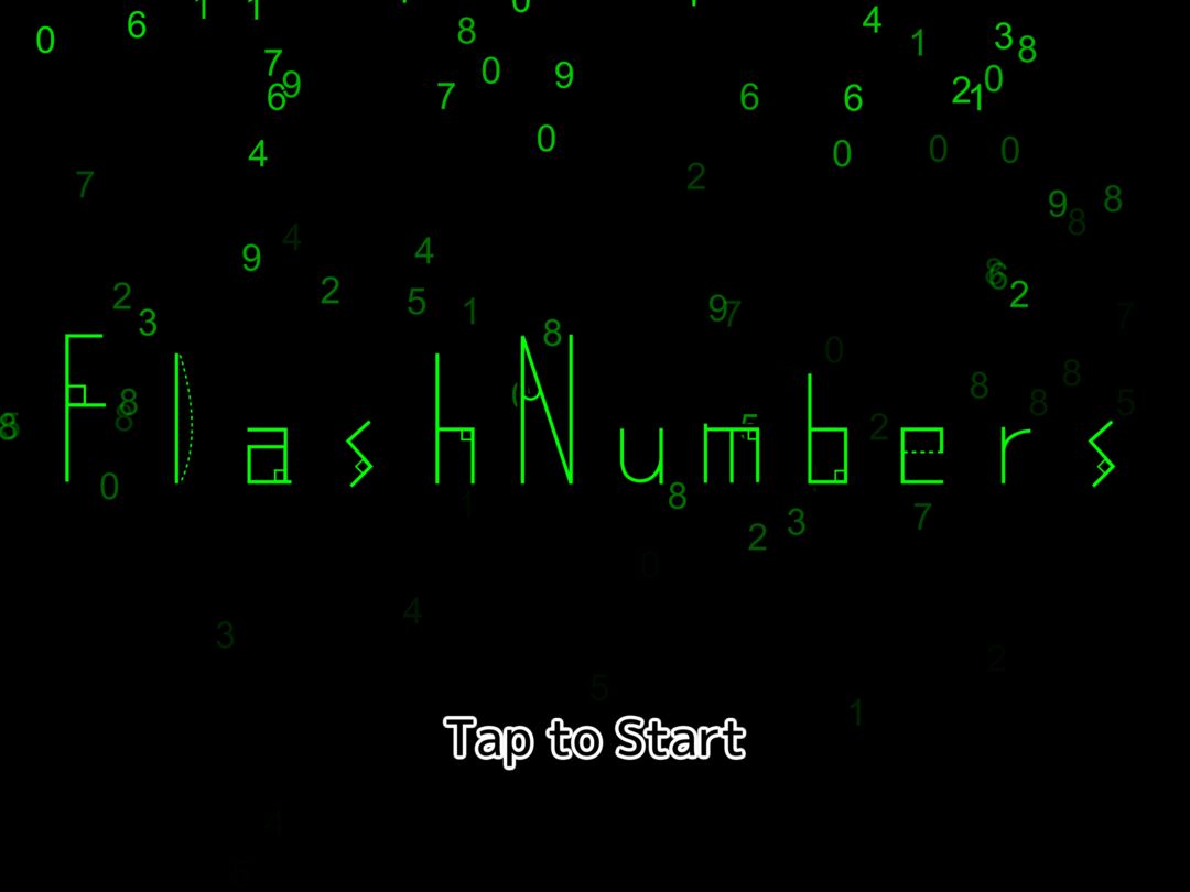 FlashNumbers 게임 스크린 샷