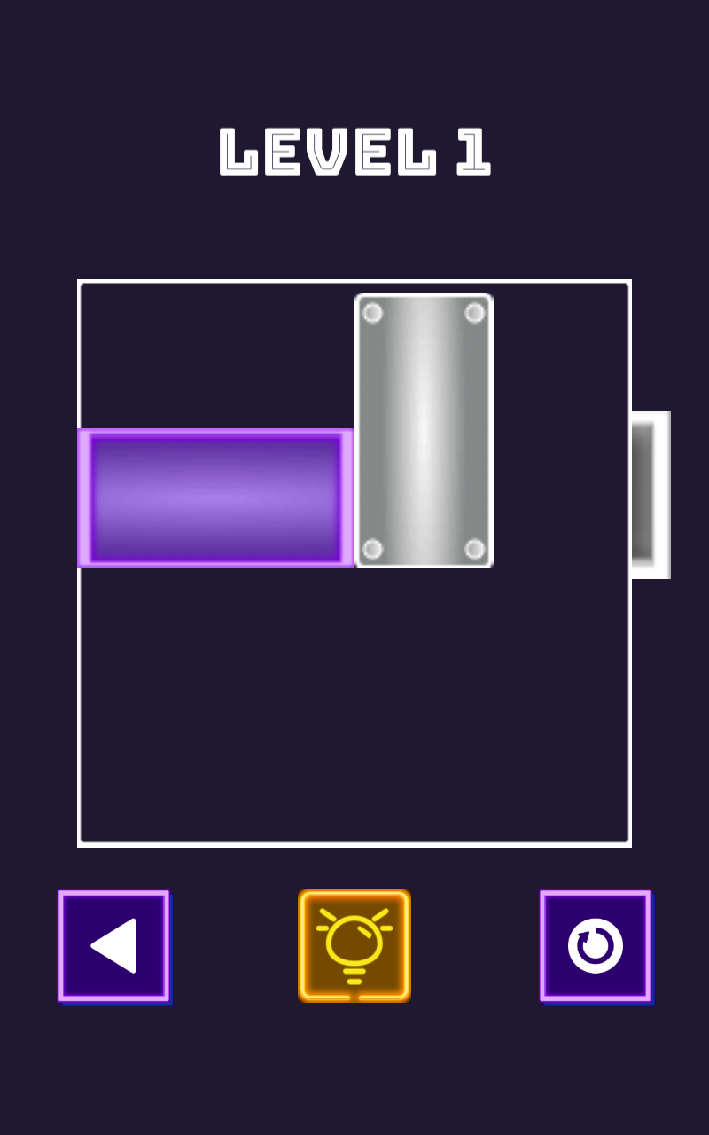 Unblock Neon | Unblock Slide Out Puzzle Game Screenshot
