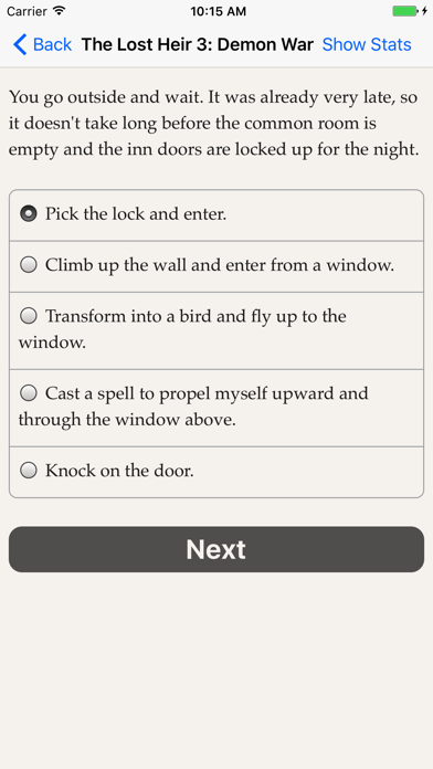 The Lost Heir 3: Demon War Game Screenshot