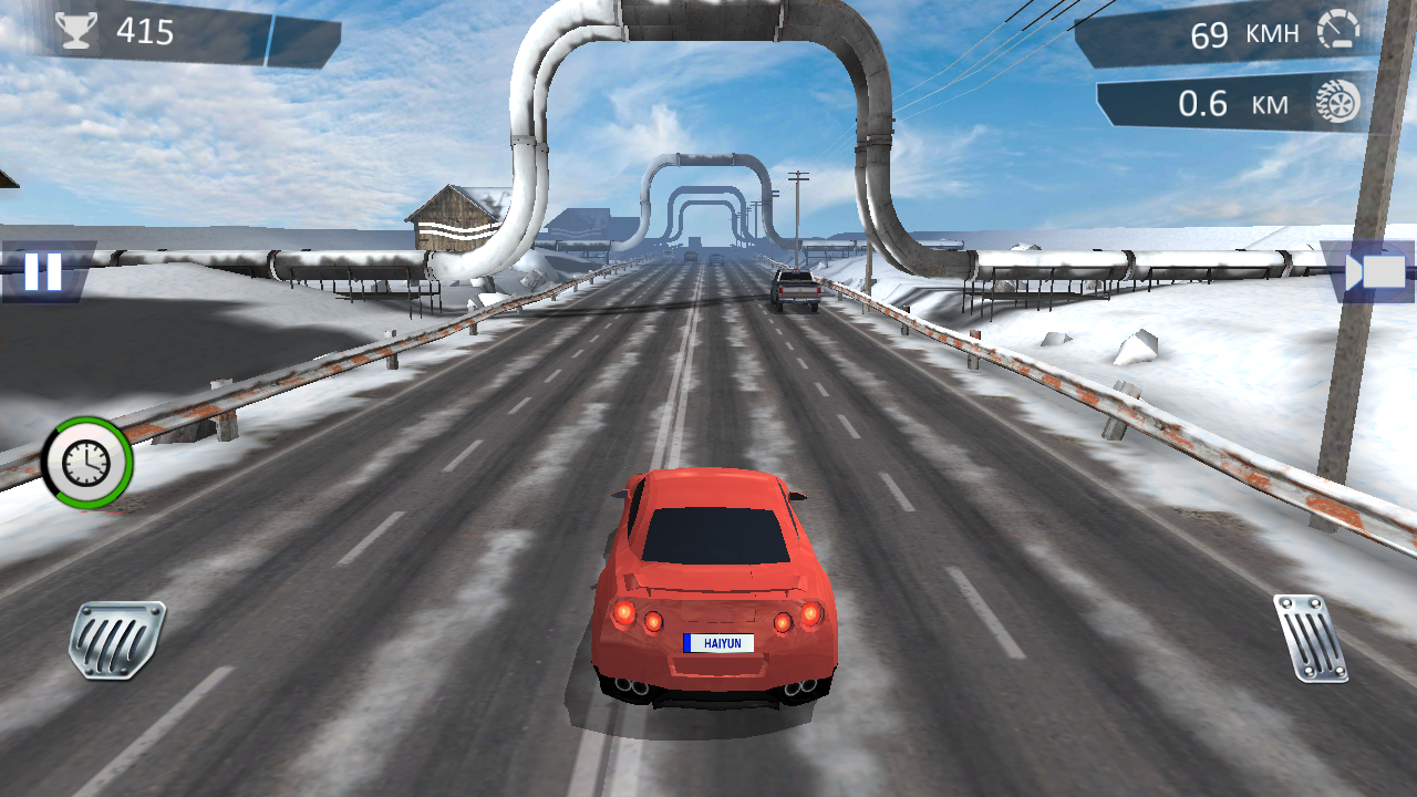 Cuplikan Layar Game Real Speed Car Racing