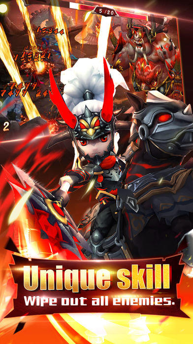 Cuplikan Layar Game Heroes of 3 Kingdoms
