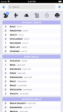 Cuplikan Layar Game WST Character Creator