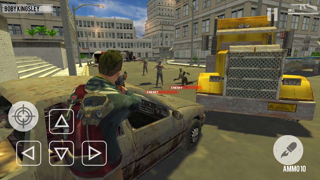 Deadly Town: Shooting Game ภาพหน้าจอเกม