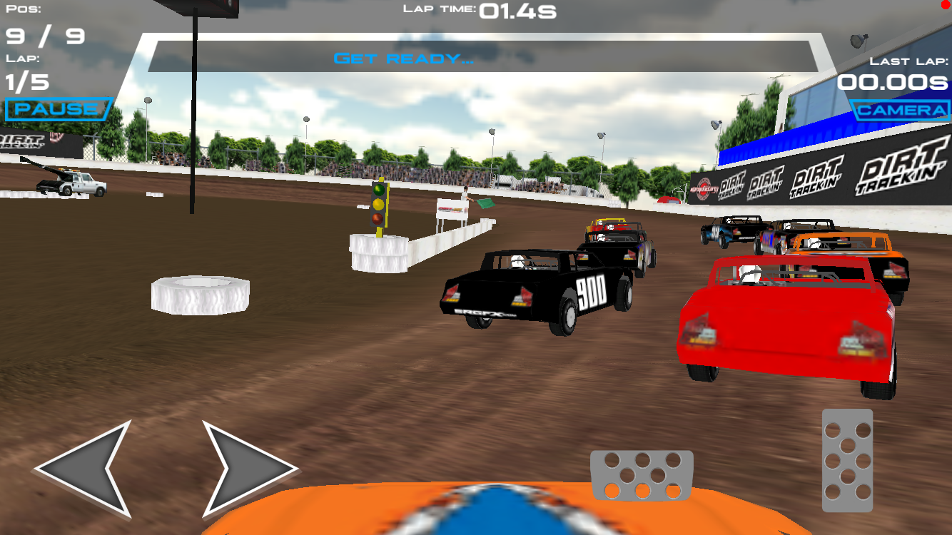 Dirt Trackin Game Screenshot