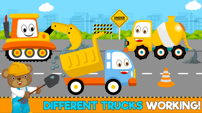 Jogos de caminhão para crianças - construção casas - Download do APK para  Android