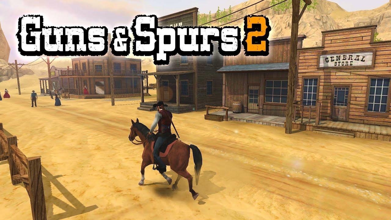 Screenshot of the video of Guns and Spurs 2
