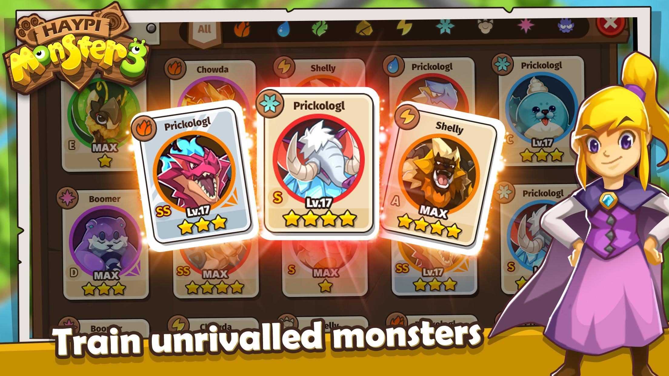 Haypi Monster 3 Game Screenshot