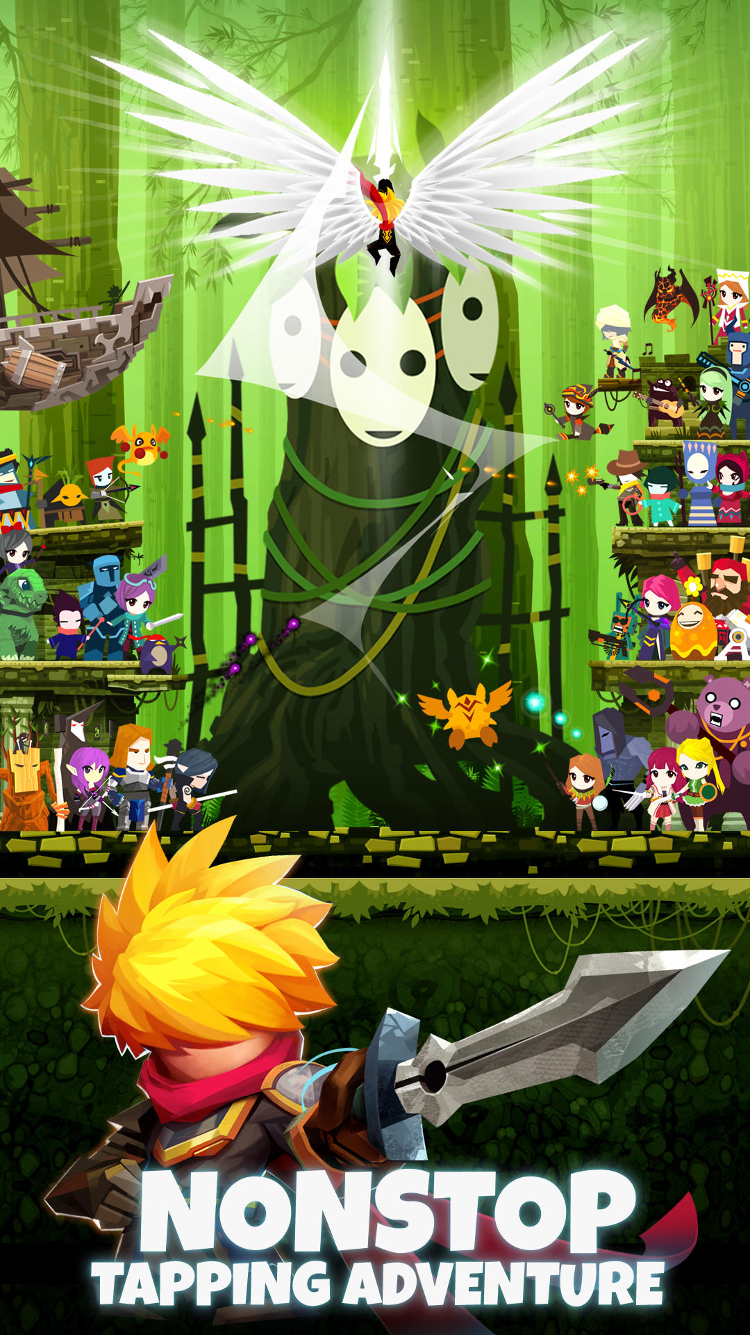 Tap Titans 2: Clicker Idle RPG ภาพหน้าจอเกม