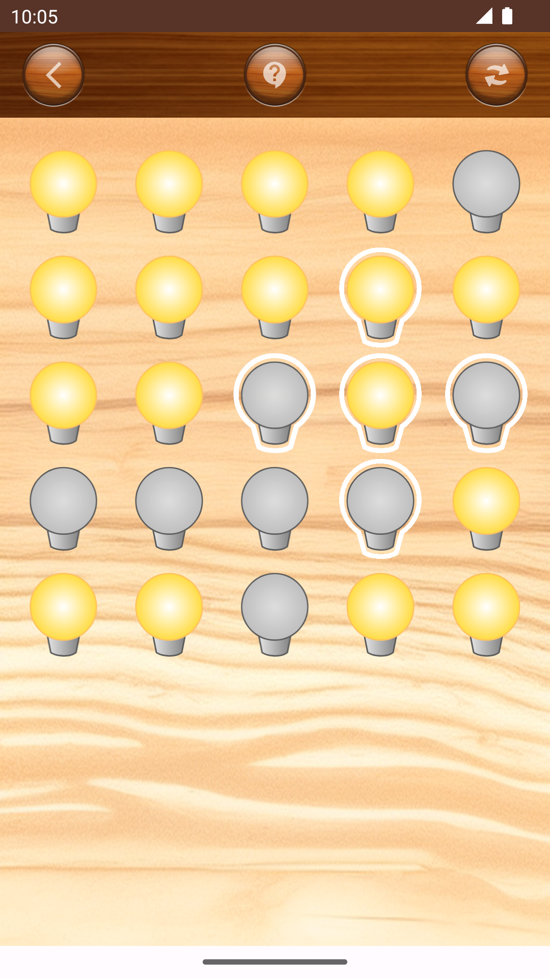 Lights Off - Logical Game Game Screenshot