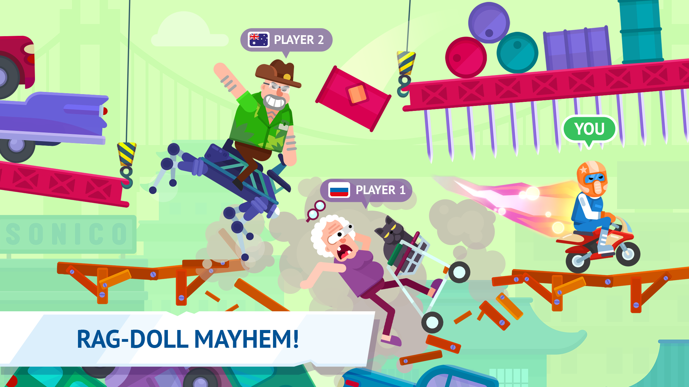 Happy Racing Game Screenshot